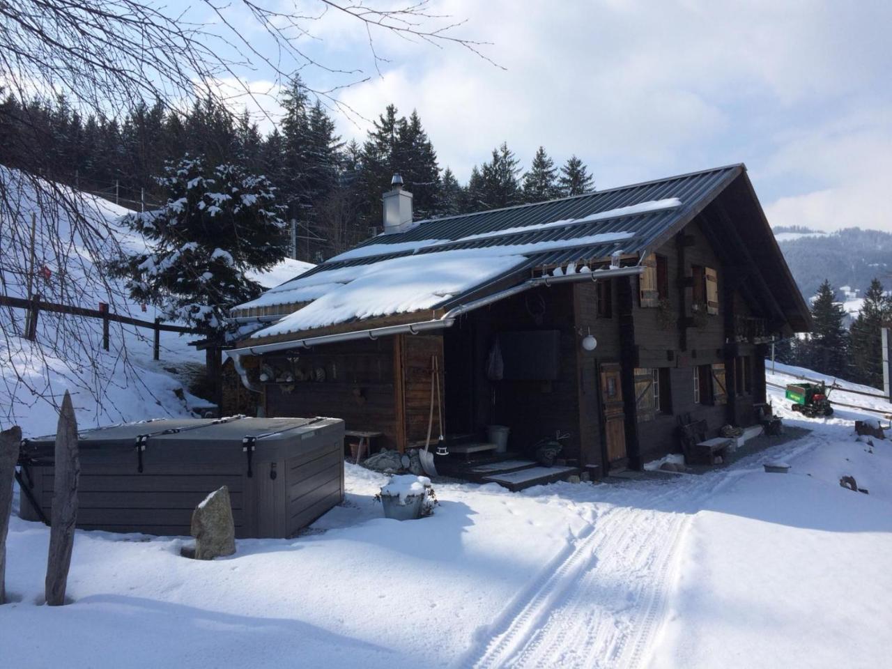Romantisches Plaetzchen In Der Natur Grindelwald Buitenkant foto